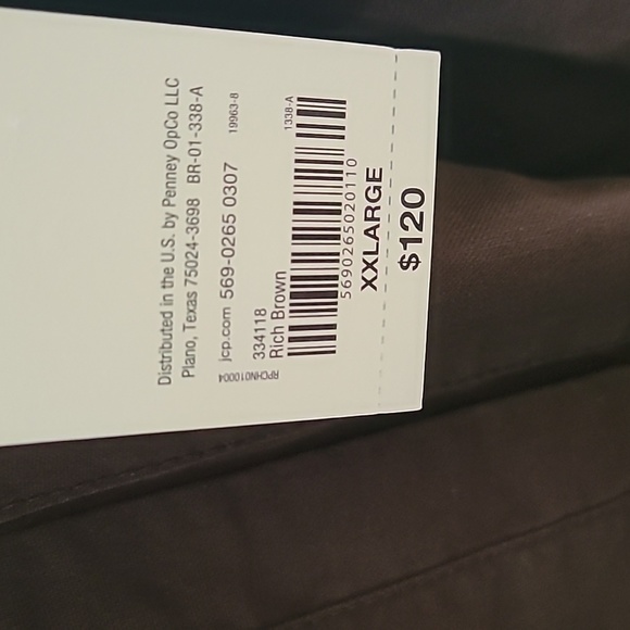 MUTUAL WEAVE MENS BIG & TALL BROWN BUTTON JACKET COAT SIZE XXL - Picture 5 of 15